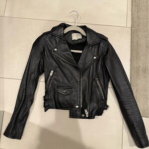 Women's Iro Black Leather Jacket